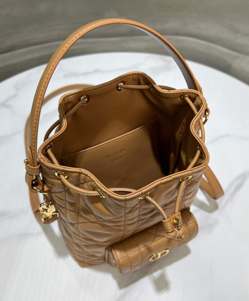 Christian Dior Small Dior Caro Bucket Bag M3372